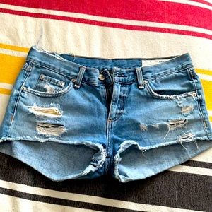 Rag & bone jean shorts